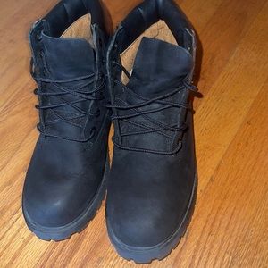 Timberland Kids Black Boots